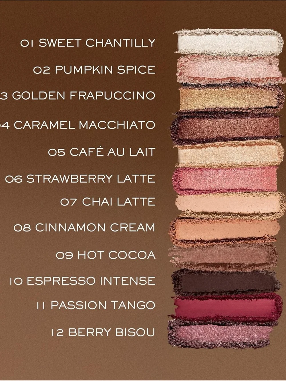 Lancôme Café Crush Eyeshadow Palette - Brown & Bronze Tones